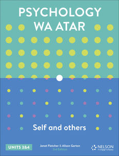 Psychology WA ATAR: Self and others Units 3&amp;4 3e